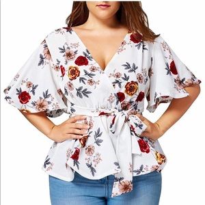 Floral blouse